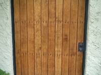 61-0245-Iron-Anvil-Gates-Man-Arch-DORAN-TAYLOR-WOOD-GATE-STEEL-FRAME-99-