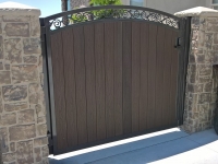 61-0249-Iron-Anvil-Gates-Man-Arch-ANDERSON-27545-TREX-GATE-PUSH-BUTTON-LOCK-991