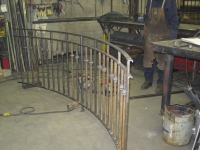 iron-anvil-railing-double-top-collars-10-1065-gold-medallion-all-pickets-with-collars-1