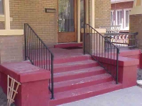 10-0120-Iron-Anvil-Railing-Single-Top-Simple-tube steel (5)