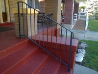 10-0120-Iron-Anvil-Railing-Single-Top-Simple-tube steel (8)