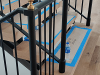 10.0157-Iron-Anvil-Railing-Single-Top-Simple-Yukon-Carlson-40073-BRASS-BALLS-10